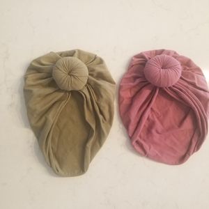 Baby girl hats/turbans 2